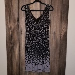 Bisou Bisou Sleeveless V Neck Sheath Dress